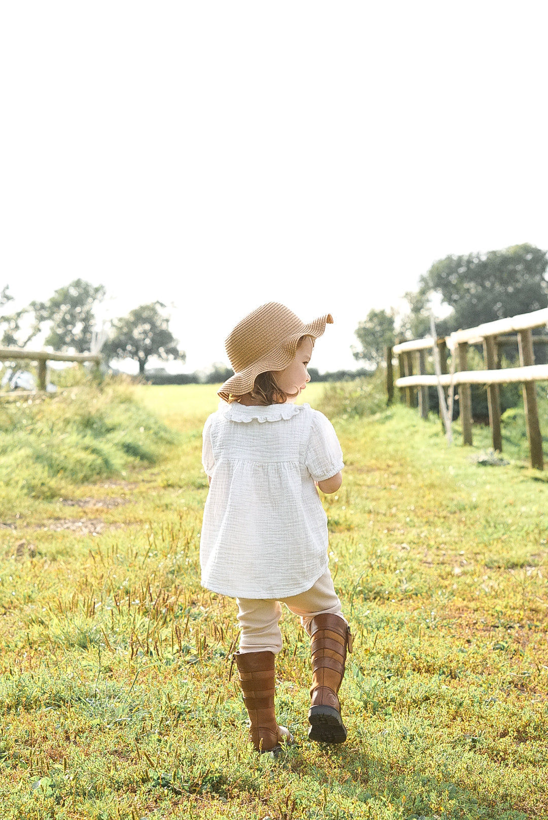 Tan Leather Country Boots