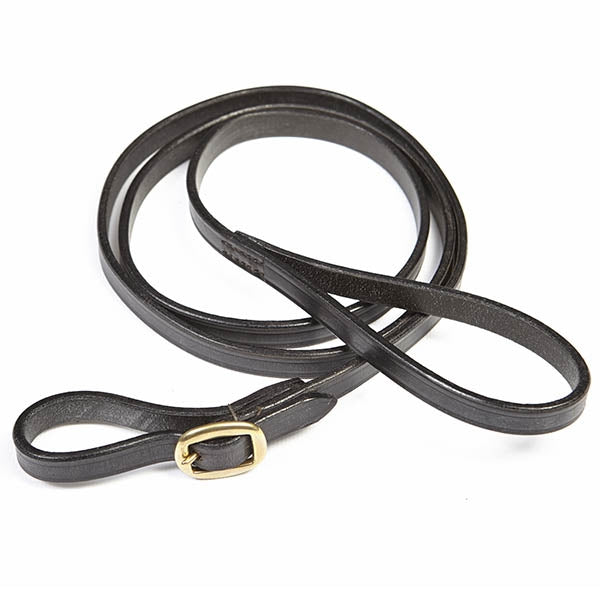 Leather Lead Reins - Black