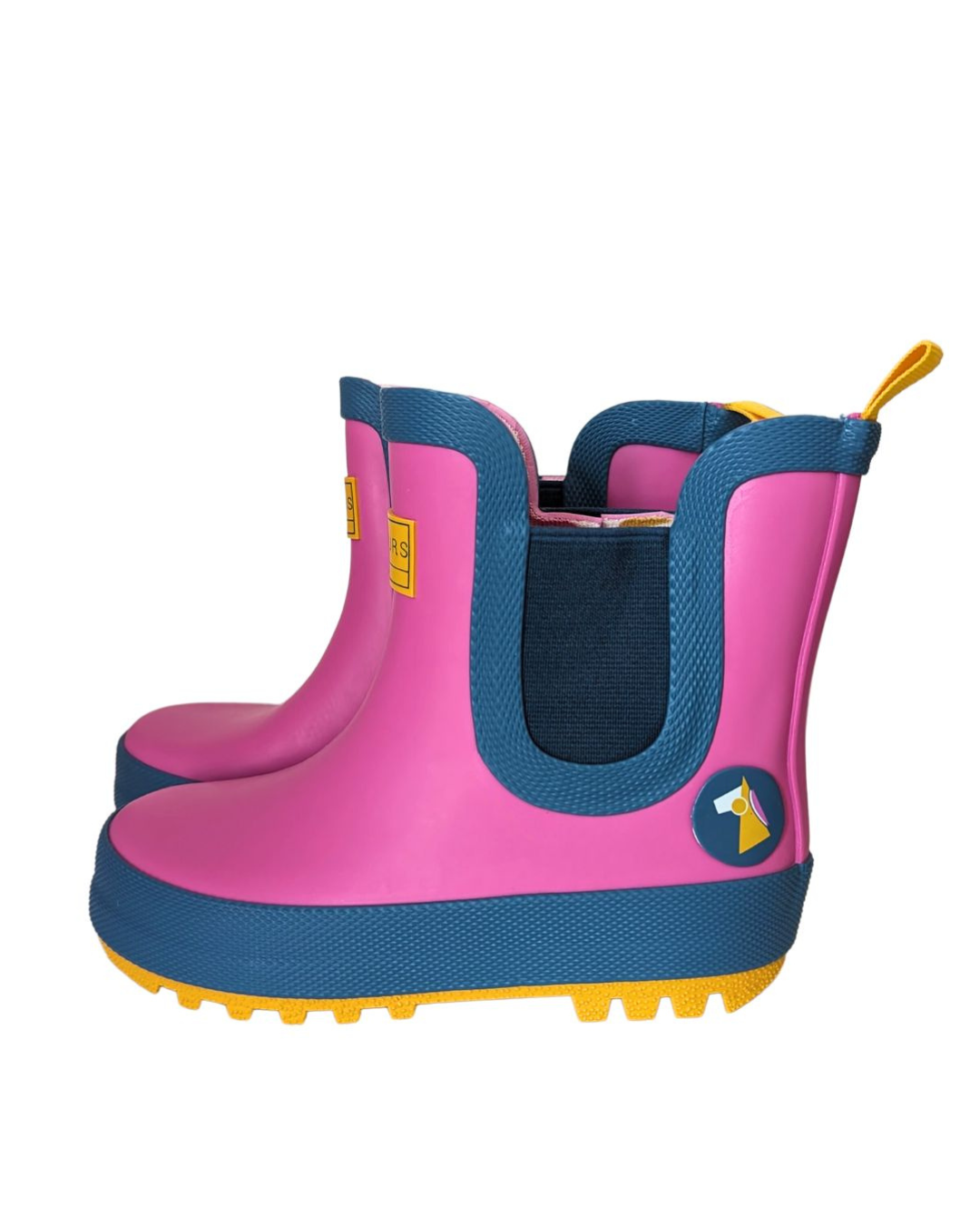 Pink Todhpurs Welly Boots