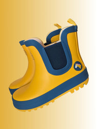 Yellow Todhpurs Welly Boots