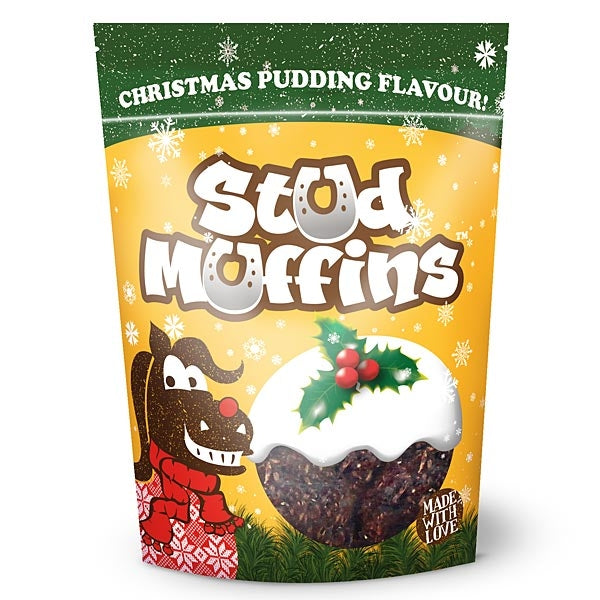 Stud Muffins: Christmas Pudding