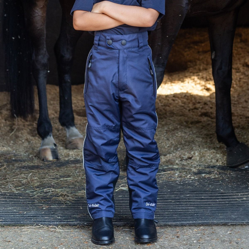 Waterproof Riding Trousers or Full Chaps  which are best for kids